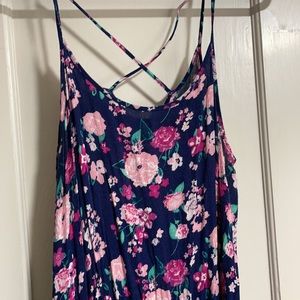 XL Floral Dress / Cover-Up